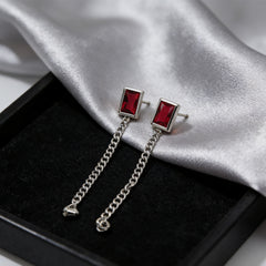 Fashion Chain Earrings-0969